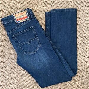 Diesel - Buster Tapered Denim Jeans - Navy - 32x32